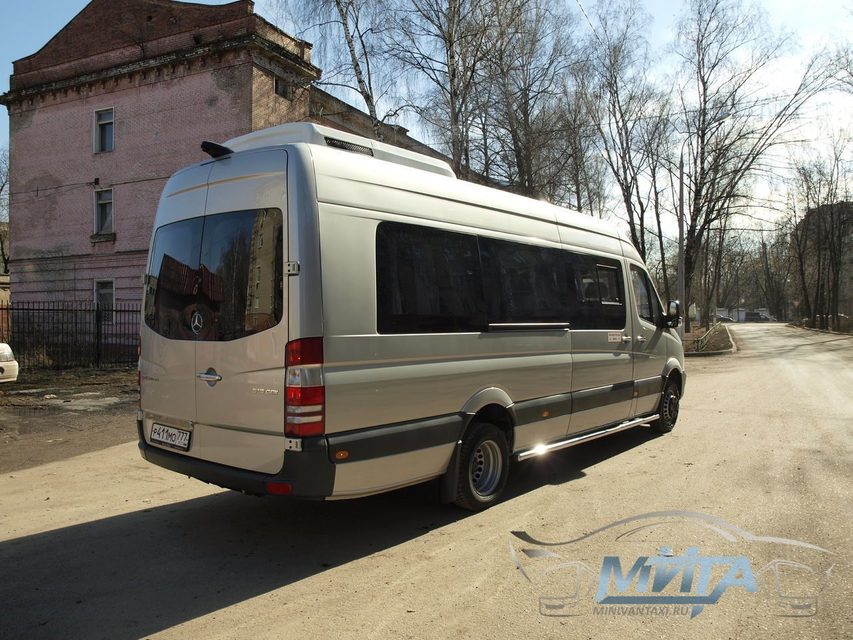Мерседес Спринтер 516 серый, на 20 чел. от МИТА 3