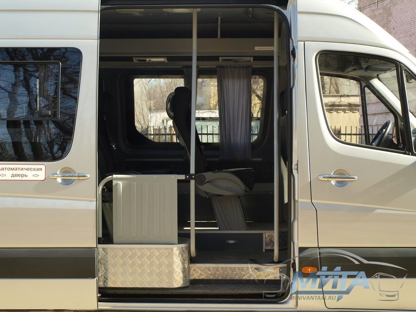 Мерседес Спринтер 516 серый, на 20 чел. от МИТА 4