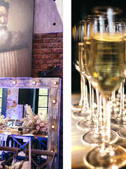 Столы и стулья гостей / Банкет в Рустик от Студия декора и флористики FOA 2