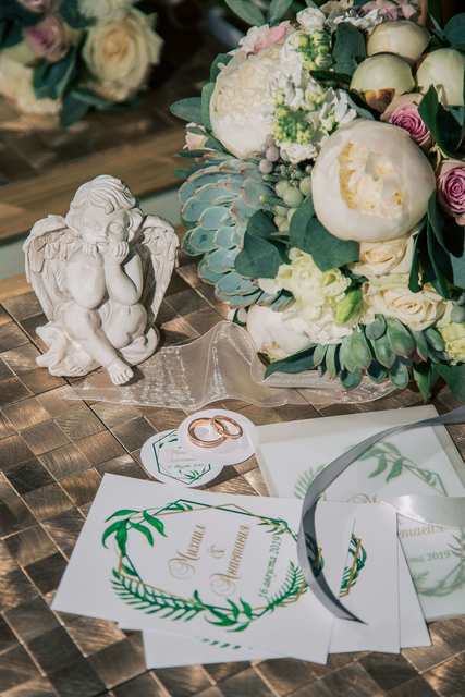 Классический круглый name от Студия декора и флористики FOA 2