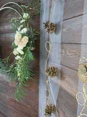 Президиум / Стол молодоженов в Рустик, Тематический, Эко от Творческая мастерская Decor-el 2