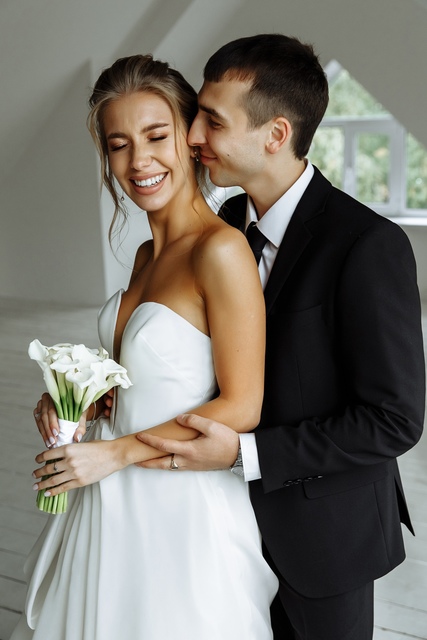 Высокие / Собранные, Пучок от Свадебный стилист и визажист Ольга Фирсова 3