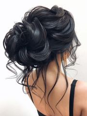 Высокие / Собранные, Локоны / Локоны на один бок, Пучок от Свадебный стилист и визажист Ольга Фирсова 1