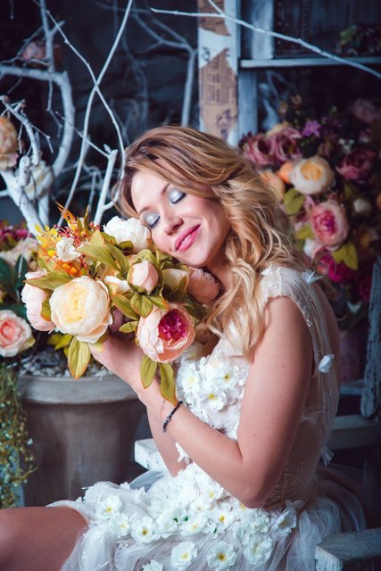 Распущенные, Локоны / Локоны на один бок от Наталья Хилова 4