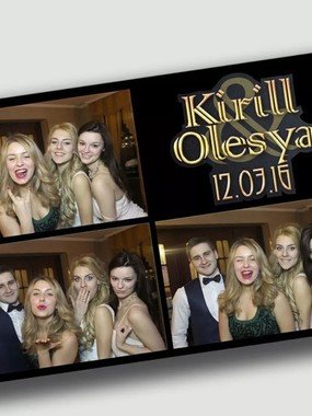 Закрытая фотобудка на свадьбу от Fotokabi.net 1