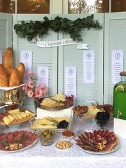 Столы и стулья гостей / Банкет в Рустик от Epital Wedding 1