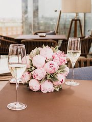 Монобукет из одного вида цветов name от Epital Wedding 1