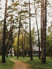 Видео:Территория загородного отеля Pine River  1