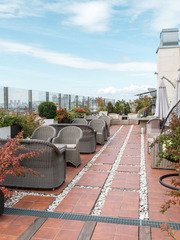 Веранда Ресторан Доктор на крыше в Москве 2