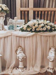 Президиум / Стол молодоженов в Винтаж / Ретро, Классика от Свадебная Гармония 1