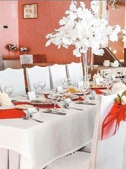 Столы и стулья гостей / Банкет в Весенняя / Летняя, Классика от Свадебная Гармония 2