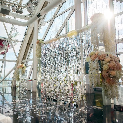 Модерн в Выездная регистрация, На веранде, Ресторан / Банкетный зал от Дизайн-студия Кружевные сказки 2