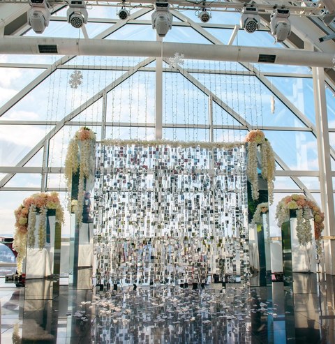 Модерн в Выездная регистрация, На веранде, Ресторан / Банкетный зал от Дизайн-студия Кружевные сказки 4