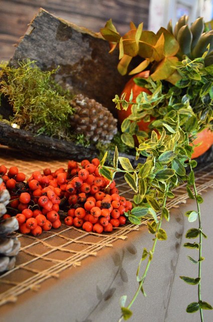 Рустик, Осенняя в Ресторан / Банкетный зал от Дизайн-студия Кружевные сказки 3