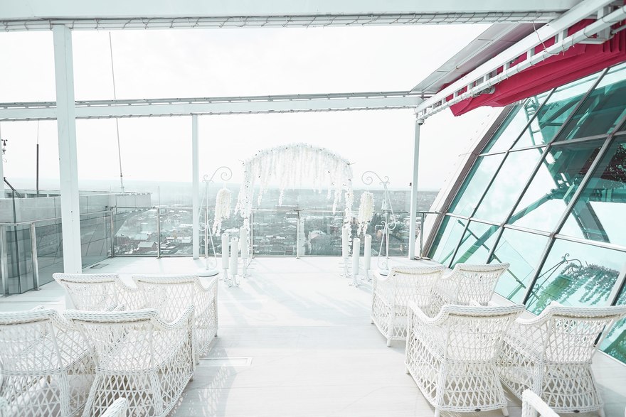 Классика, Бохо в Выездная регистрация, На веранде от Дизайн-студия Кружевные сказки 2