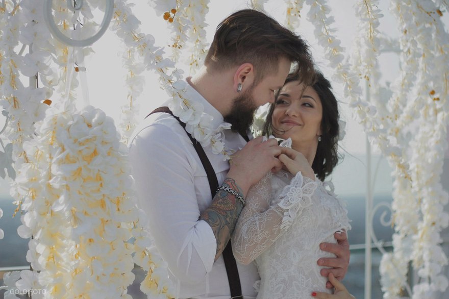 Классика, Бохо в Выездная регистрация, На веранде от Дизайн-студия Кружевные сказки 6