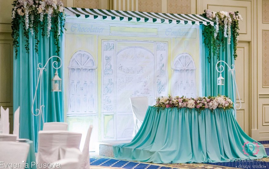 Тиффани в Ресторан / Банкетный зал от Дизайн-студия Кружевные сказки 7