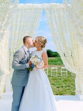 Выездная регистрация, Природа в Весенняя / Летняя, Классика, Эко от Дизайн-студия Кружевные сказки 1