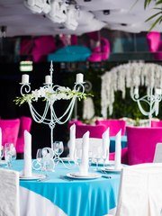 Столы и стулья гостей / Банкет в Классика, Тиффани от Дизайн-студия Кружевные сказки 1