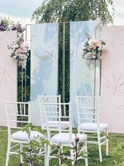 Выездная регистрация в Шебби шик, Весенняя / Летняя от Дизайн-студия Кружевные сказки 1