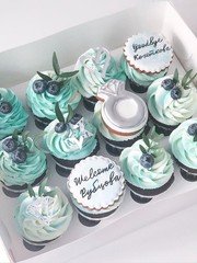 Серебро / Серый, Тиффани, Белый Сладкий стол 4 от Bakery Dealer 1