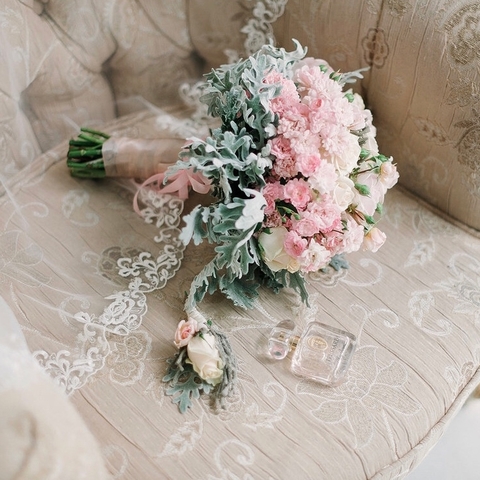 Классика, Шебби шик в Выездная регистрация, Ресторан / Банкетный зал от Студия Событий BuketPortret 4