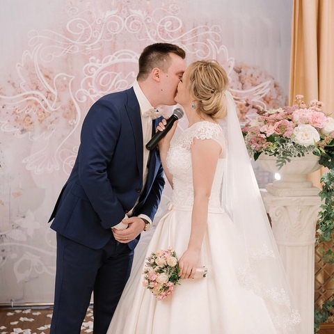 Классика, Шебби шик в Выездная регистрация, Ресторан / Банкетный зал от Студия Событий BuketPortret 6