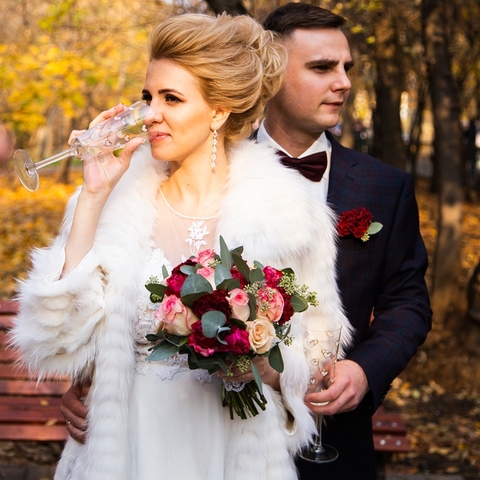 Эко, Осенняя в Ресторан / Банкетный зал от Студия Событий BuketPortret 5