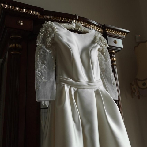 Классика, Эко в Выездная регистрация, Природа, Ресторан / Банкетный зал от Студия Событий BuketPortret 13