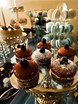 оттенки Белого, Голубой / Синий, Шоколад / Коричневый, Белый Сладкий стол 23 от Delish Cake 1