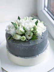 Крем / Сливки Одноярусные 1 от Delish Cake