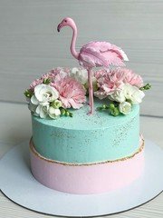 Крем / Сливки Одноярусные 1 от Delish Cake