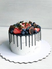 Крем / Сливки Одноярусные 1 от Delish Cake