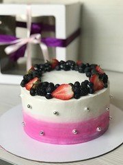 Крем / Сливки Одноярусные 1 от Delish Cake