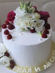 Крем / Сливки Одноярусные 1 от Delish Cake