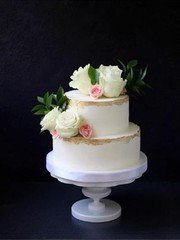 Крем / Сливки Двухъярусные 1 от Nana Cakes