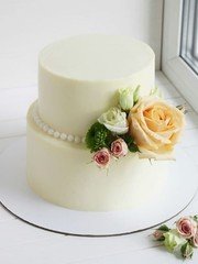 Крем / Сливки Двухъярусные 1 от Nana Cakes