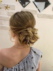 Высокие / Собранные, Коса / Коса-пучок от Мери Варданян 1