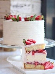 Крем / Сливки Одноярусные 1 от Delish Cake