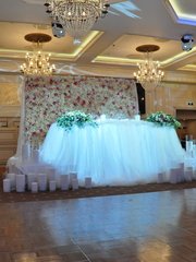 Президиум / Стол молодоженов в Эко от Студия декора и флористики Счастливые люди 1