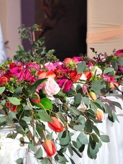 Президиум / Стол молодоженов в Классика от Студия декора и флористики Счастливые люди 1