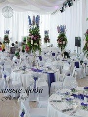 Столы и стулья гостей / Банкет в Прованс от Студия декора и флористики Счастливые люди 1
