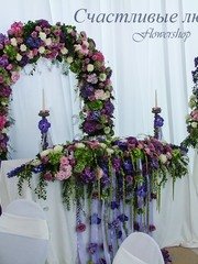 Президиум / Стол молодоженов в Прованс от Студия декора и флористики Счастливые люди 1