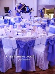 Столы и стулья гостей / Банкет в Классика от Студия декора и флористики Счастливые люди 1