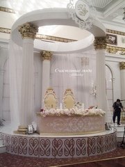 Президиум / Стол молодоженов в Винтаж / Ретро от Студия декора и флористики Счастливые люди 1