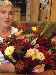 Классический круглый name от Мастерская флористики и декора Крокус ДиАй 1