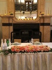 Президиум / Стол молодоженов в Классика от Свадебный декоратор Оксана Антоненко 1