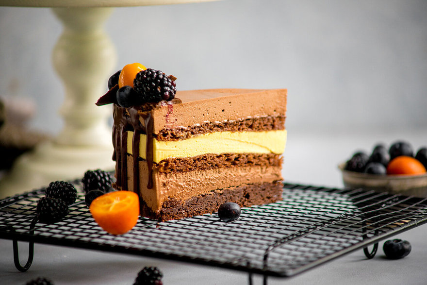 Глазурь / Гляссаж / Гель Одноярусные 2 от Мастерская десертов Шоколад