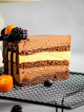 Глазурь / Гляссаж / Гель Одноярусные 2 от Мастерская десертов Шоколад