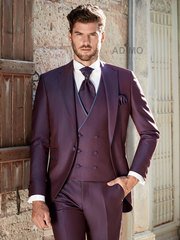 Тройка Свадебный костюм-тройка Larissa Adimo от Дом изысканной мужской одежды Волшебная свадьба 1